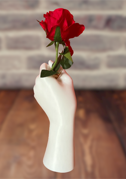 Hand Deko Vase